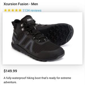 Men’s Xero Shoes Xcursion Fusion 10.5 black